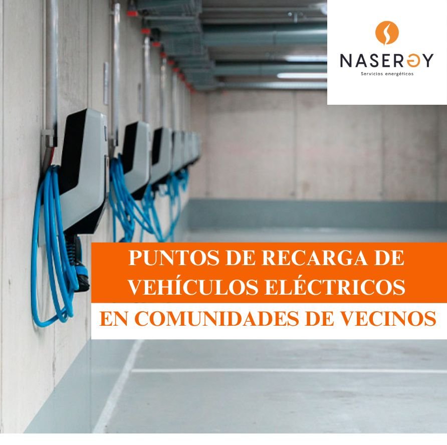 puntos de carga en comunidades de vecinos