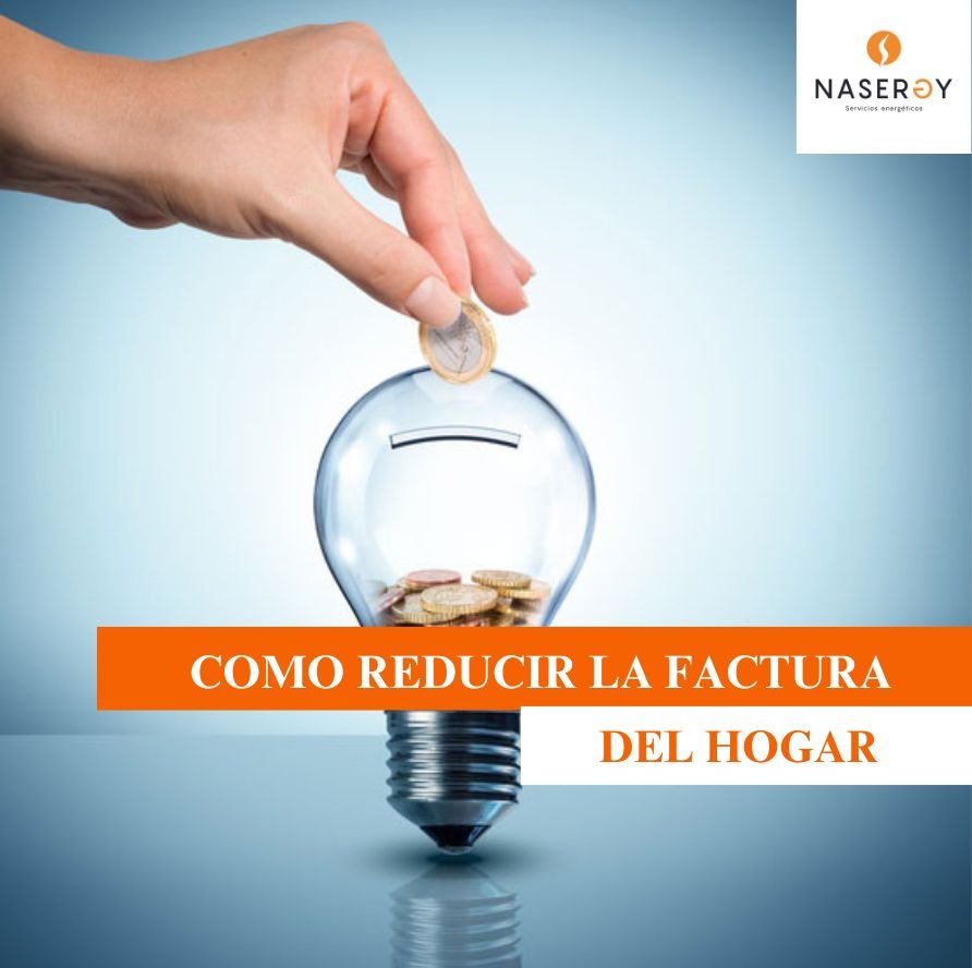 como reducir la factura de hogar
