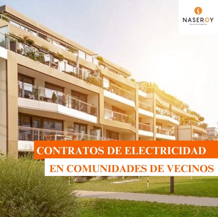 contratos de electricidad en comunidades de vecinos